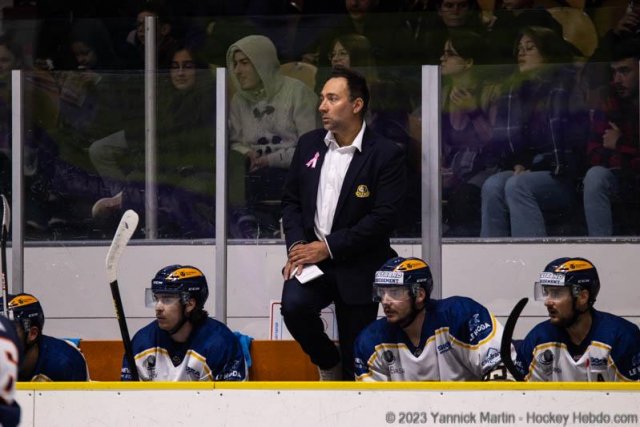 Photo hockey match Clermont-Ferrand - Villard-de-Lans le 07/10/2023