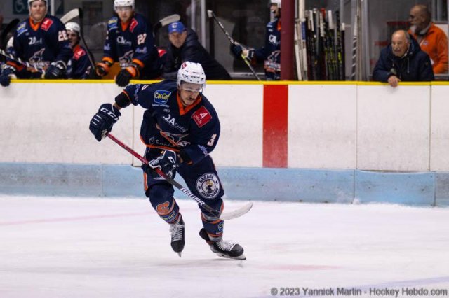 Photo hockey match Clermont-Ferrand - Villard-de-Lans le 07/10/2023