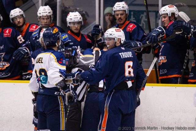Photo hockey match Clermont-Ferrand - Villard-de-Lans le 07/10/2023