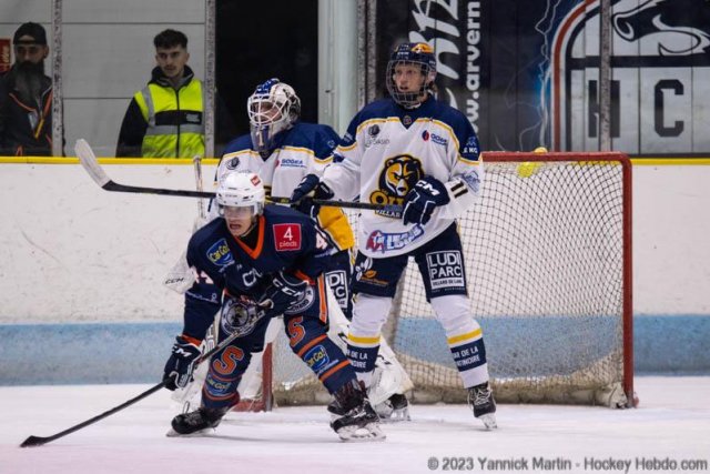 Photo hockey match Clermont-Ferrand - Villard-de-Lans le 07/10/2023
