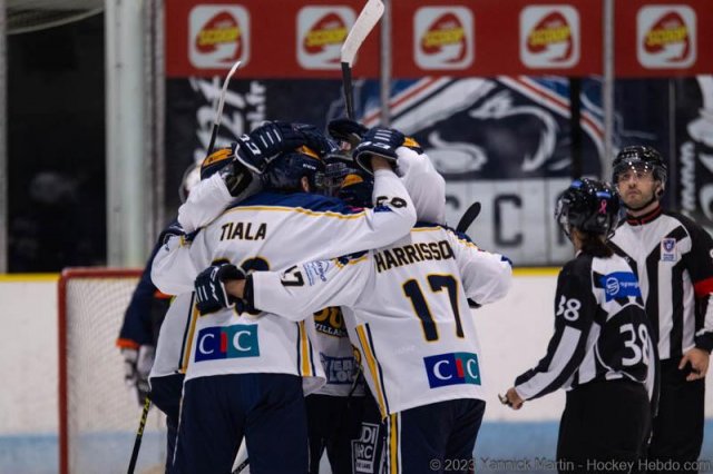Photo hockey match Clermont-Ferrand - Villard-de-Lans le 07/10/2023