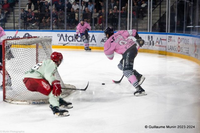 Photo hockey match Angers  - Cergy-Pontoise le 06/10/2023