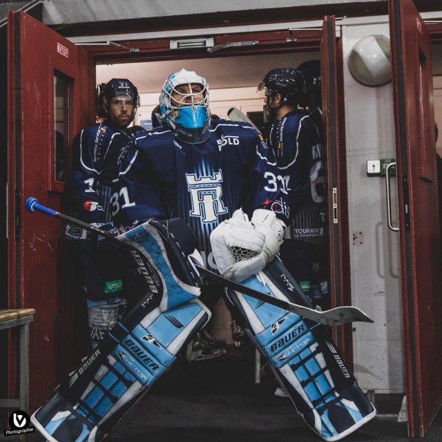 Photo hockey match Tours  - Cholet  le 07/10/2023