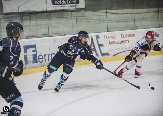 Photo hockey match Tours  - Cholet  le 07/10/2023