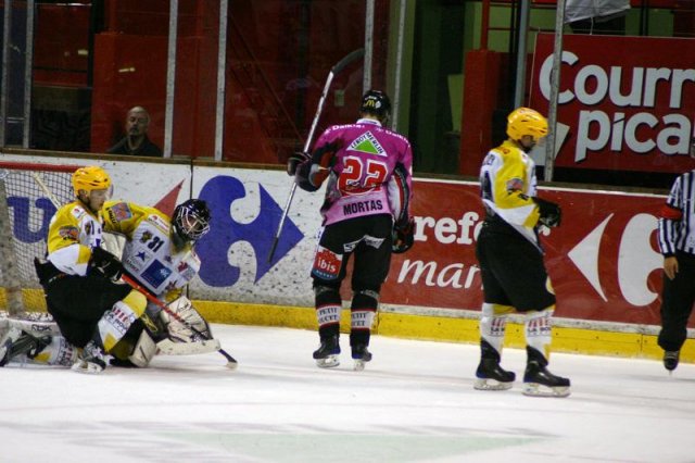 Photo hockey match Amiens  - Strasbourg  le 29/09/2009