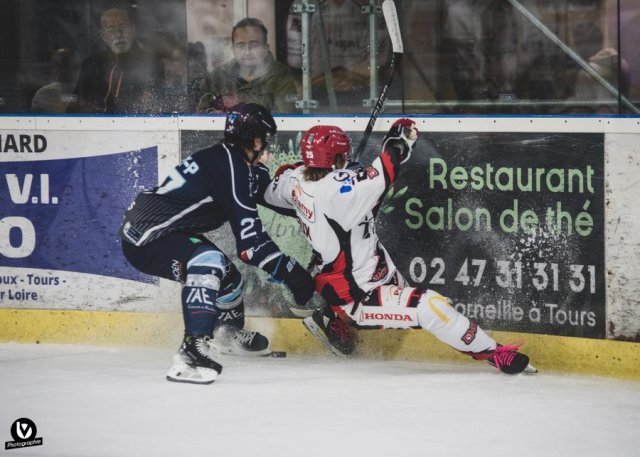 Photo hockey match Tours  - Cholet  le 07/10/2023