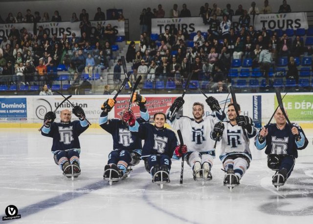 Photo hockey match Tours  - Cholet  le 07/10/2023