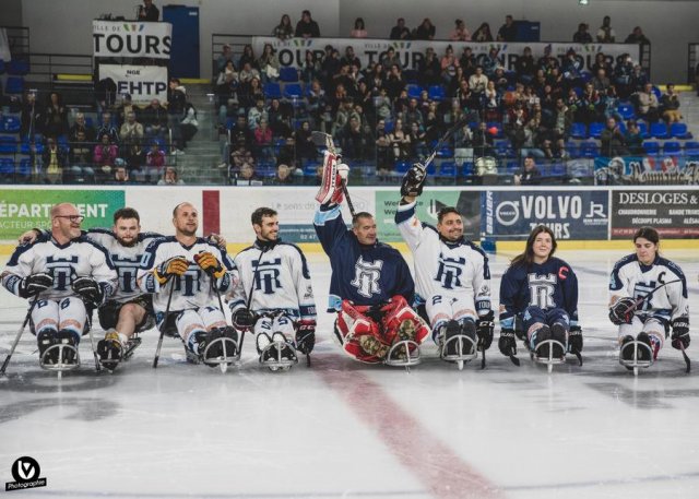 Photo hockey match Tours  - Cholet  le 07/10/2023