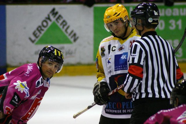 Photo hockey match Amiens  - Strasbourg  le 29/09/2009