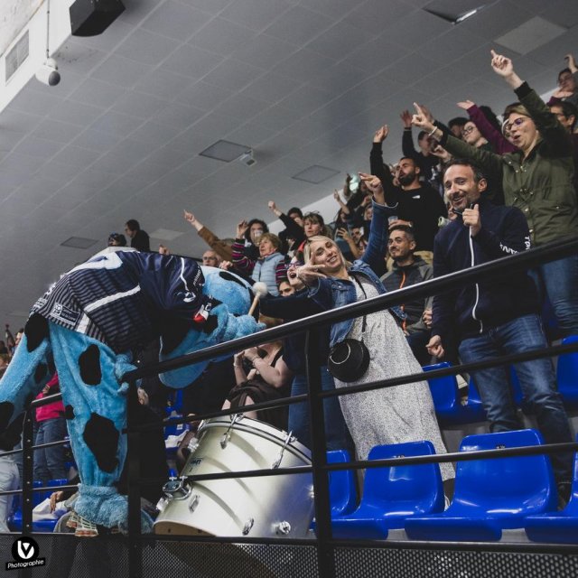 Photo hockey match Tours  - Cholet  le 07/10/2023
