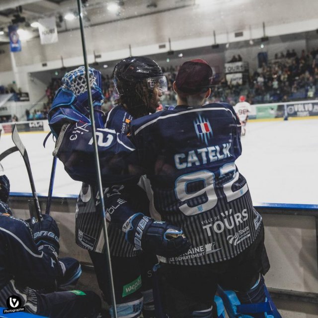 Photo hockey match Tours  - Cholet  le 07/10/2023