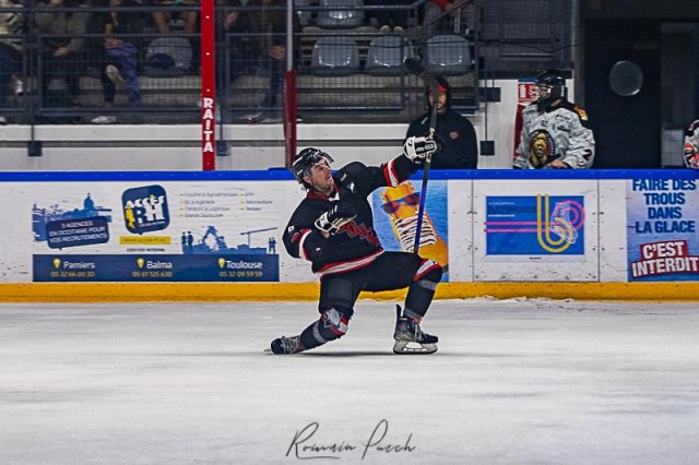 Photo hockey match Toulouse-Blagnac - Vaujany le 07/10/2023