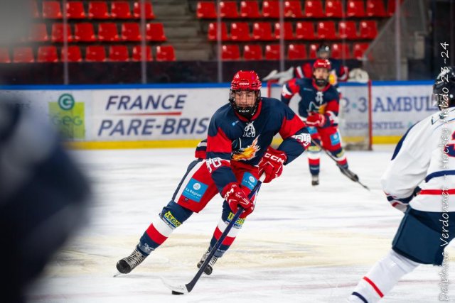 Photo hockey reportage U20 - Grenoble tout en maîtrise vs Angers