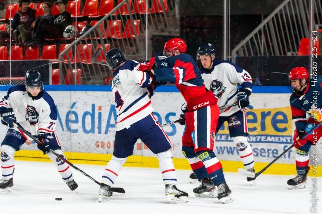 Photo hockey reportage U20 - Grenoble tout en maîtrise vs Angers