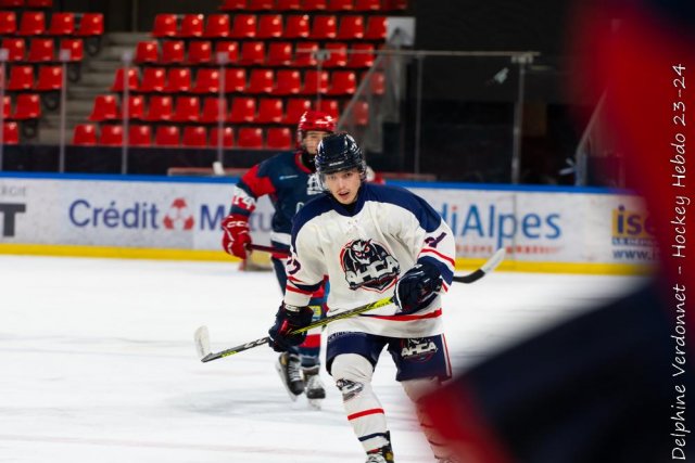 Photo hockey reportage U20 - Grenoble tout en maîtrise vs Angers
