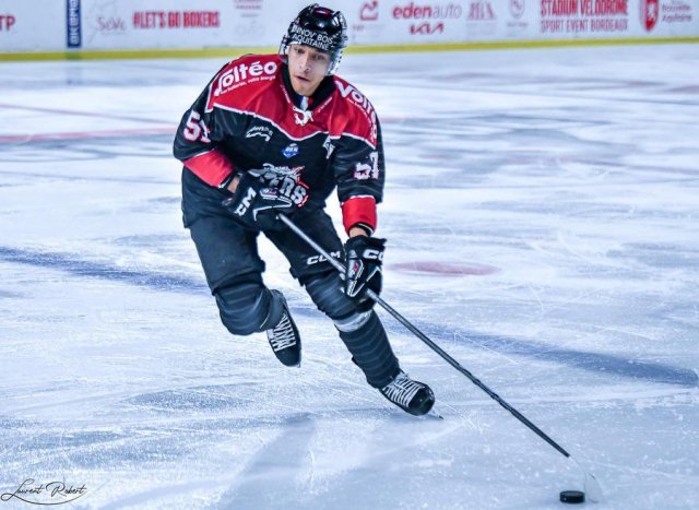 Photo hockey match Bordeaux - Grenoble  le 10/10/2023