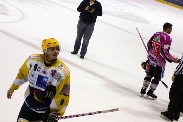 Photo hockey match Amiens  - Strasbourg  le 29/09/2009