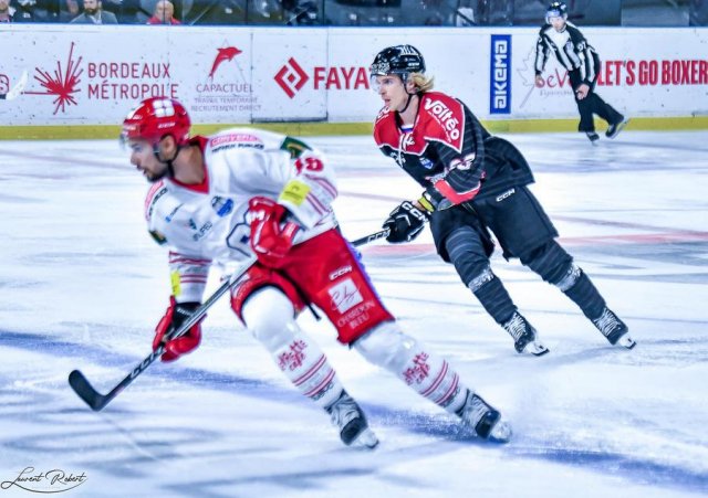 Photo hockey match Bordeaux - Grenoble  le 10/10/2023