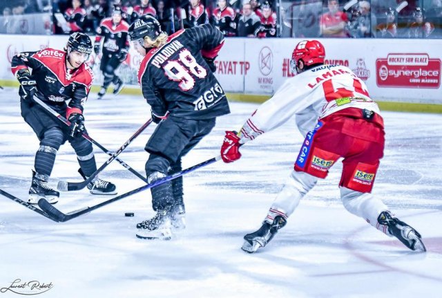 Photo hockey match Bordeaux - Grenoble  le 10/10/2023