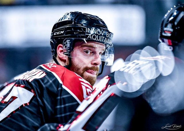 Photo hockey match Bordeaux - Grenoble  le 10/10/2023