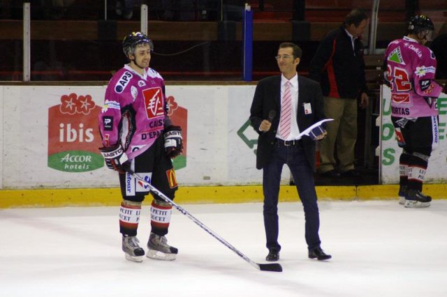 Photo hockey match Amiens  - Strasbourg  le 29/09/2009