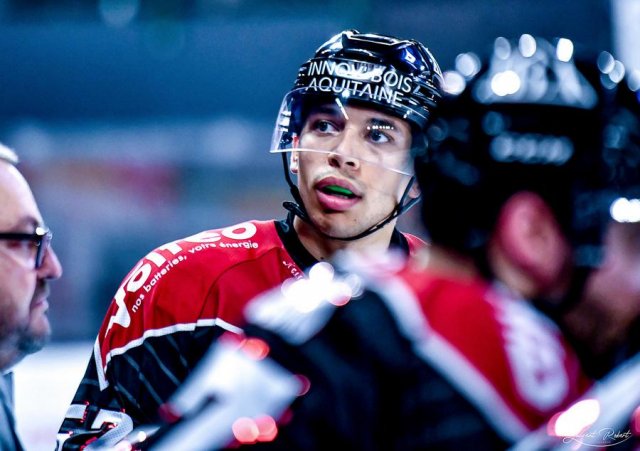 Photo hockey match Bordeaux - Grenoble  le 10/10/2023