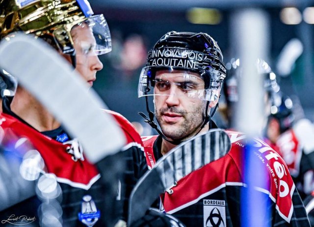 Photo hockey match Bordeaux - Grenoble  le 10/10/2023