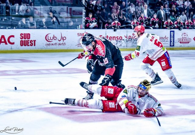 Photo hockey match Bordeaux - Grenoble  le 10/10/2023