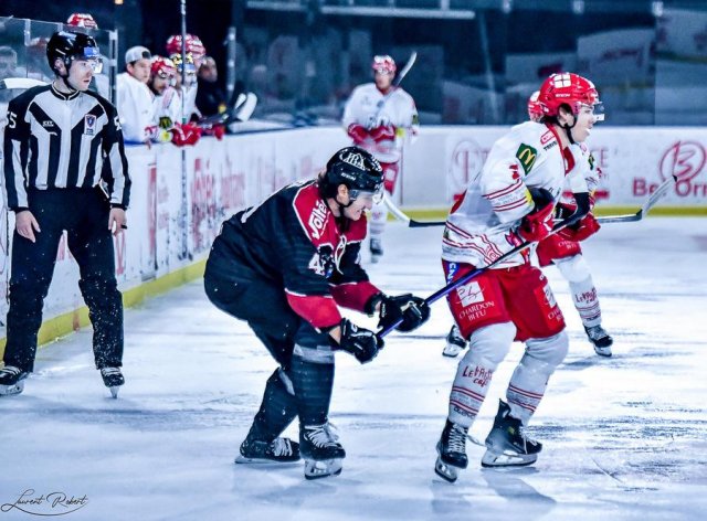 Photo hockey match Bordeaux - Grenoble  le 10/10/2023