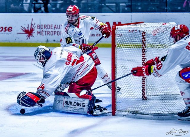 Photo hockey match Bordeaux - Grenoble  le 10/10/2023
