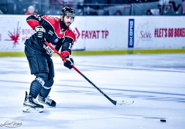 Photo hockey match Bordeaux - Grenoble  le 10/10/2023