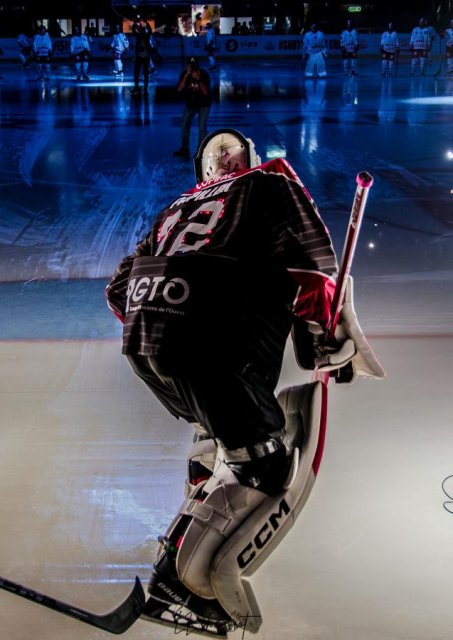Photo hockey match Bordeaux - Grenoble  le 10/10/2023