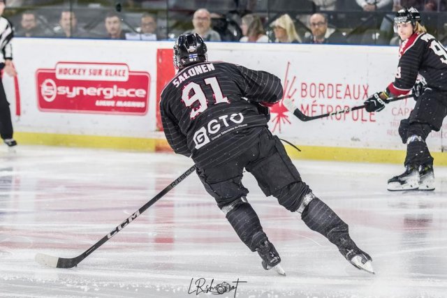Photo hockey match Bordeaux - Grenoble  le 10/10/2023