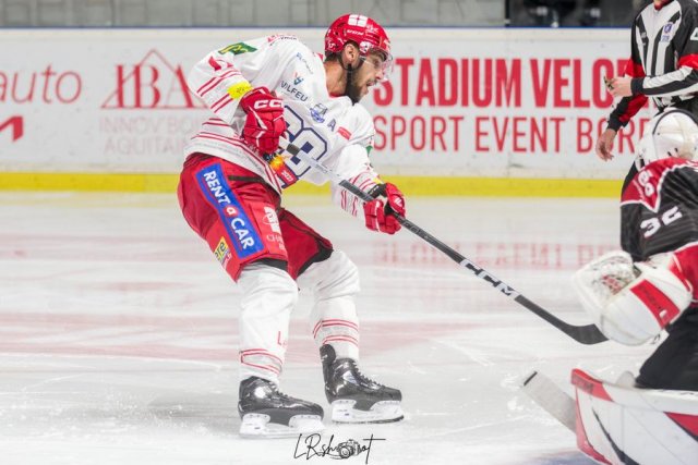 Photo hockey match Bordeaux - Grenoble  le 10/10/2023