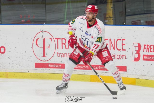 Photo hockey match Bordeaux - Grenoble  le 10/10/2023