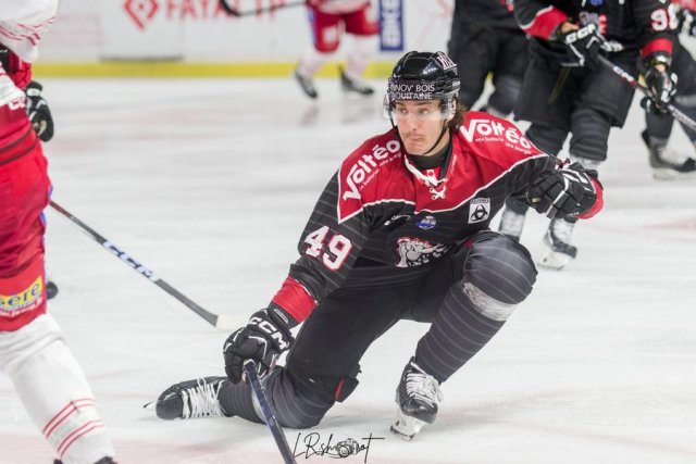 Photo hockey match Bordeaux - Grenoble  le 10/10/2023