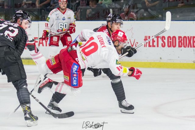 Photo hockey match Bordeaux - Grenoble  le 10/10/2023