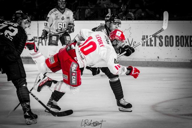 Photo hockey match Bordeaux - Grenoble  le 10/10/2023