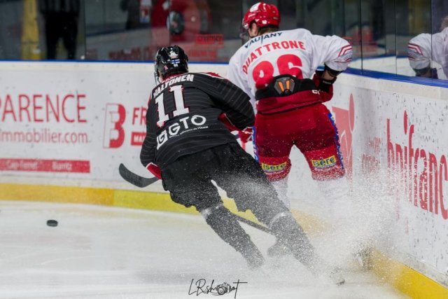 Photo hockey match Bordeaux - Grenoble  le 10/10/2023