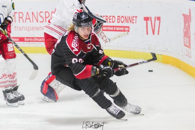 Photo hockey match Bordeaux - Grenoble  le 10/10/2023