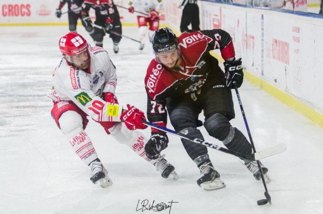 Photo hockey match Bordeaux - Grenoble  le 10/10/2023