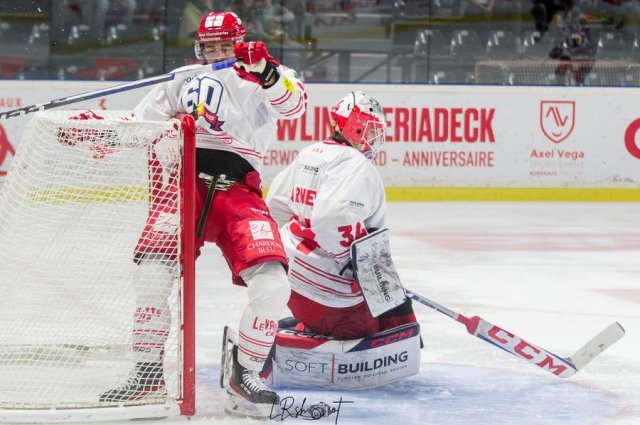 Photo hockey match Bordeaux - Grenoble  le 10/10/2023