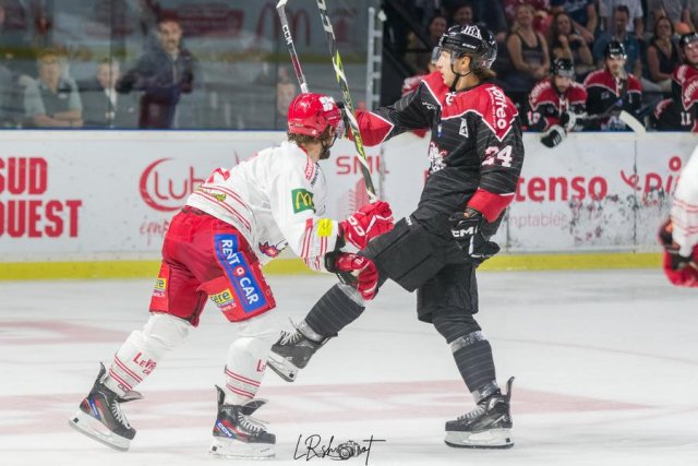 Photo hockey match Bordeaux - Grenoble  le 10/10/2023