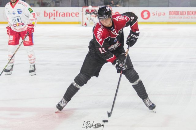 Photo hockey match Bordeaux - Grenoble  le 10/10/2023