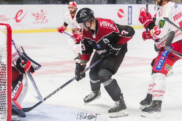 Photo hockey match Bordeaux - Grenoble  le 10/10/2023