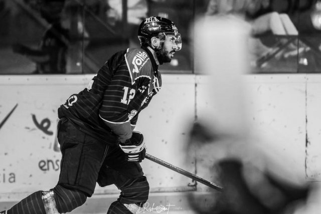 Photo hockey match Bordeaux - Grenoble  le 10/10/2023