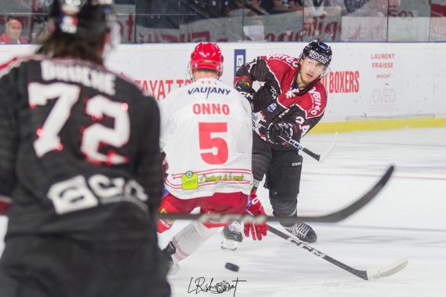 Photo hockey match Bordeaux - Grenoble  le 10/10/2023