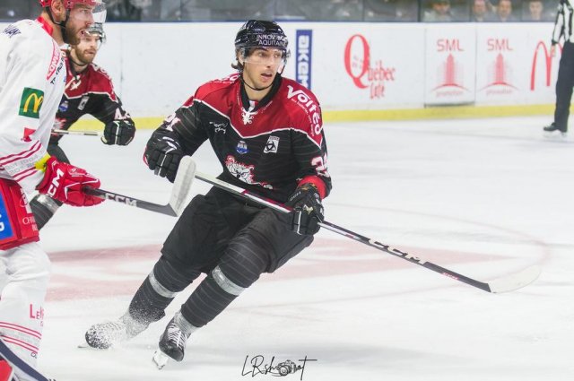 Photo hockey match Bordeaux - Grenoble  le 10/10/2023