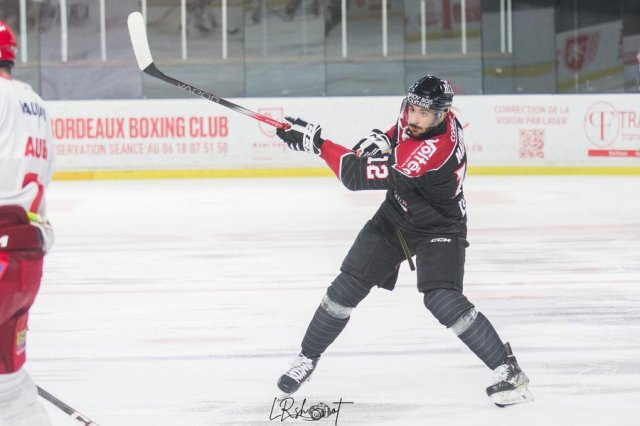 Photo hockey match Bordeaux - Grenoble  le 10/10/2023