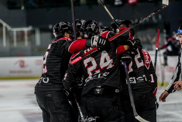 Photo hockey match Bordeaux - Grenoble  le 10/10/2023